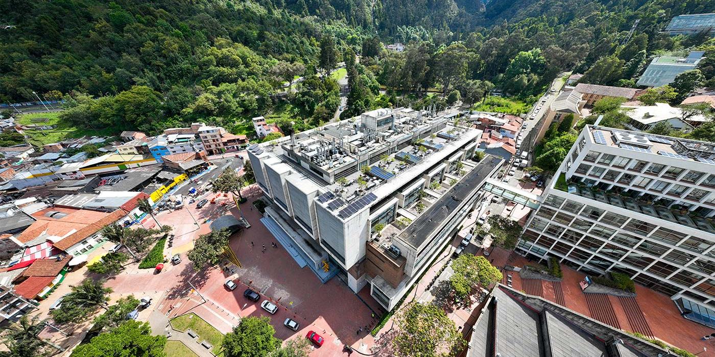 Campus verde de la Universidad de los Andes