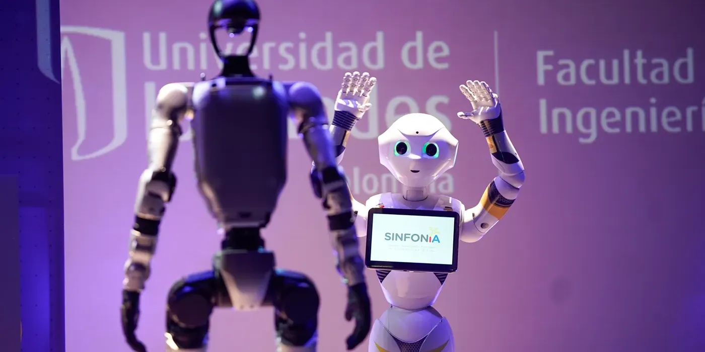 Aurora, humanoide de la Universidad de los Andes