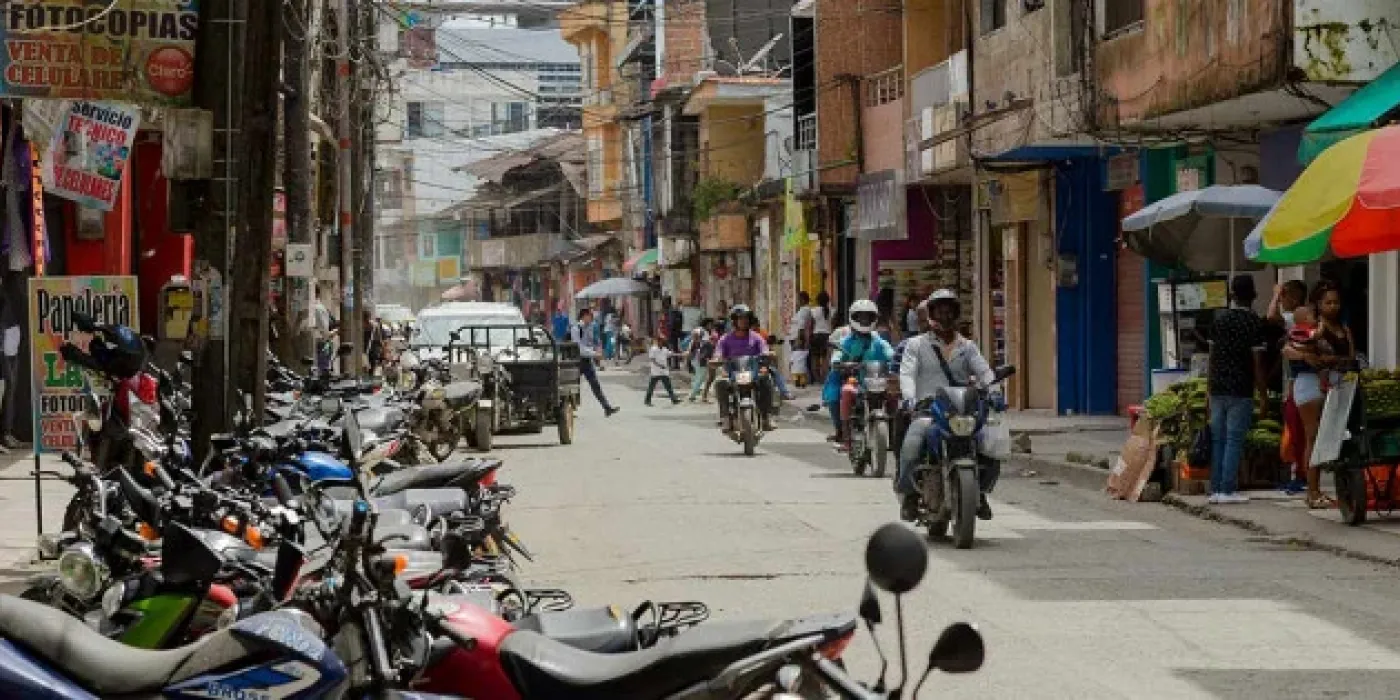 Calles de Quibdó, Chocó. Foto: Felipe Cazares