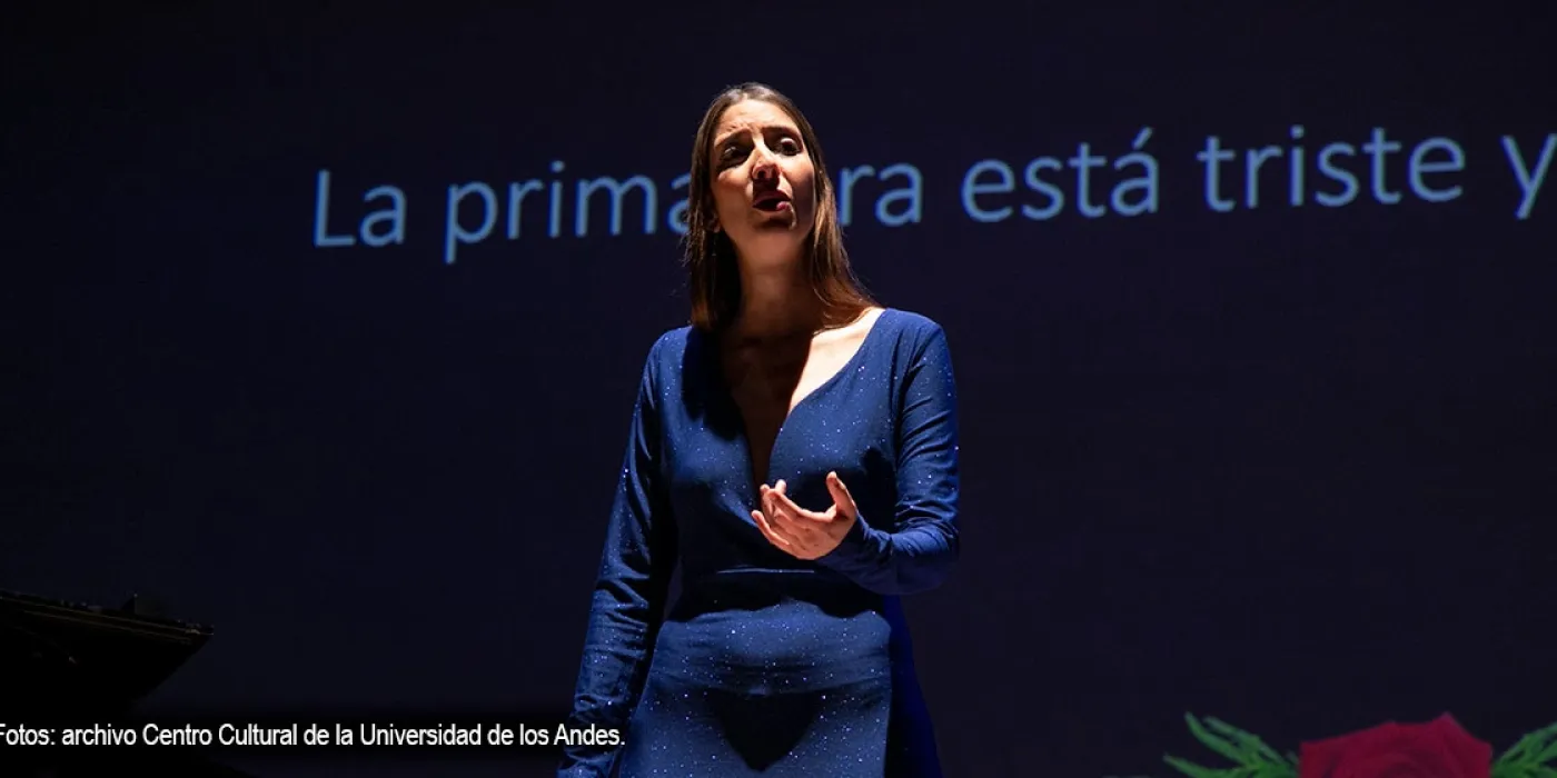 Foto de la mezzosoprano Juana Monsalve