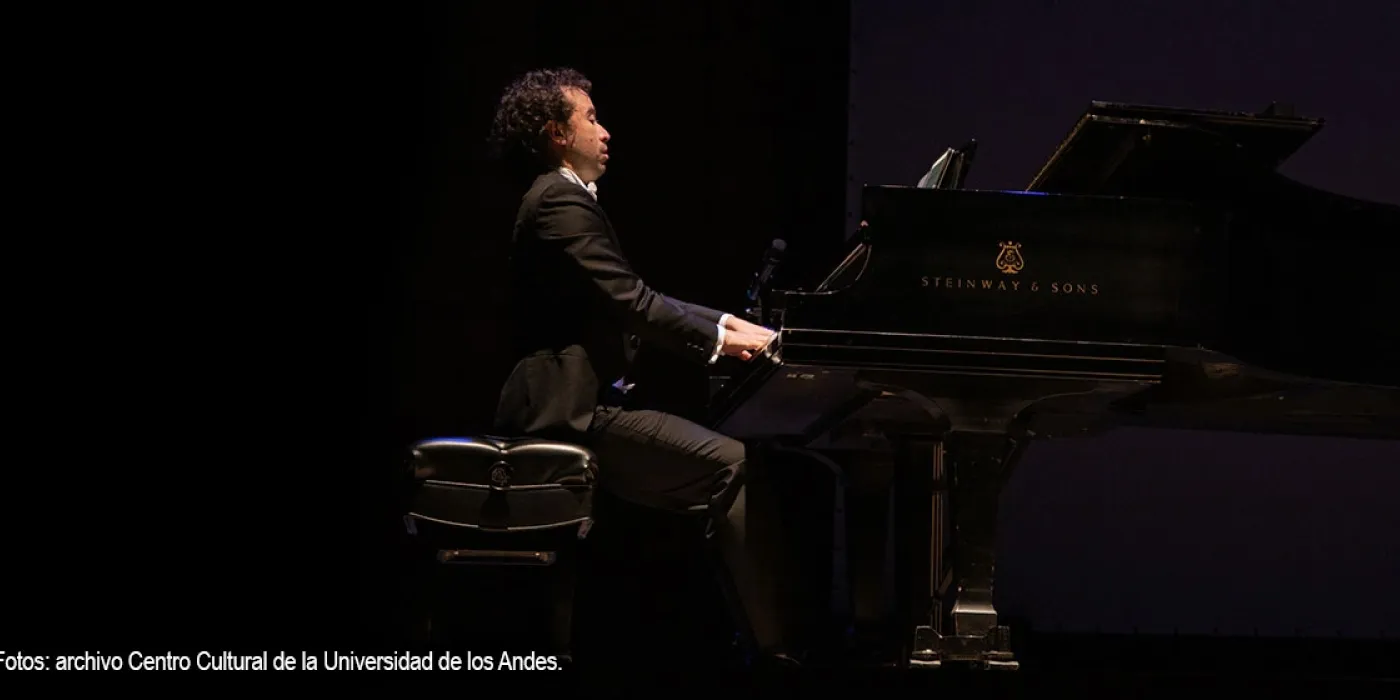 Foto del pianista Mauricio Arias-Esguerra