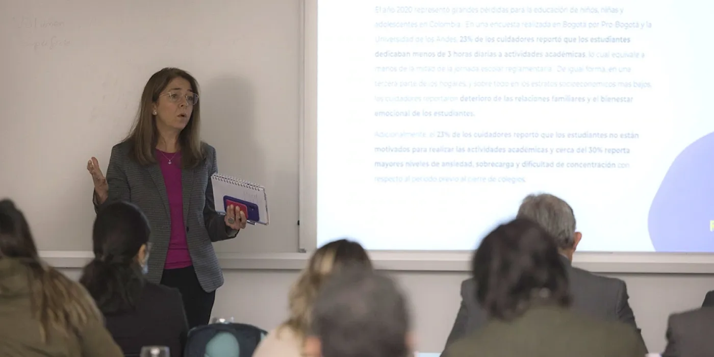 Sandra García, experta en educación, explica la metodología de Obertura.