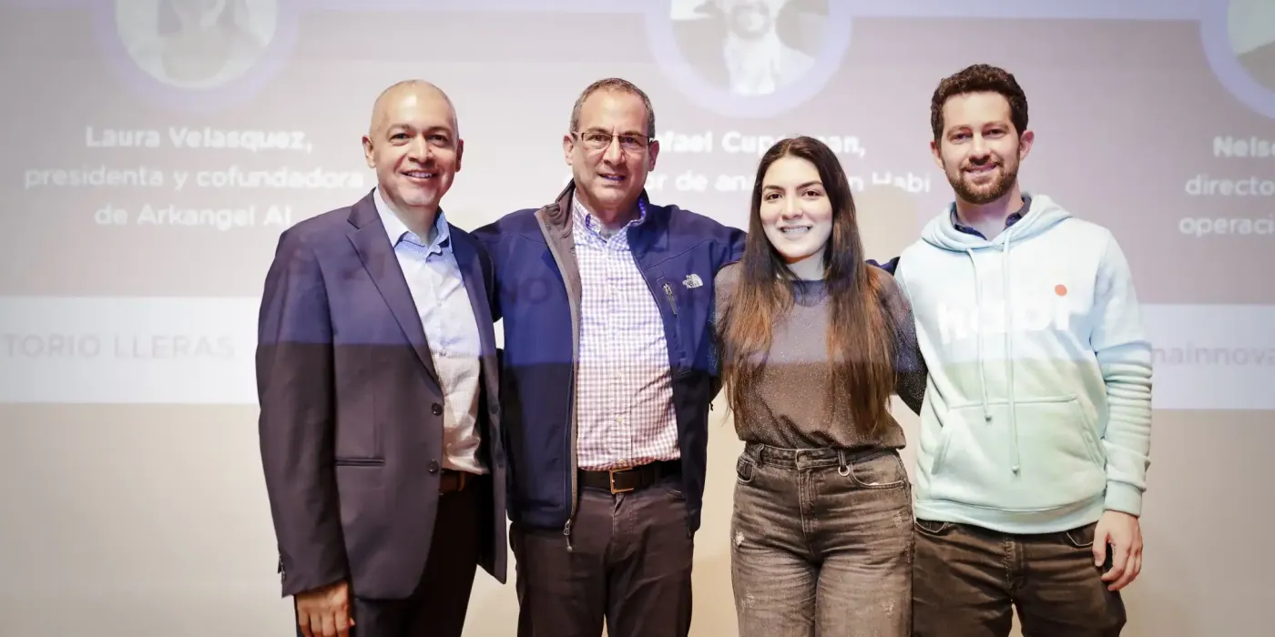 Nelson Gómez, David Bigio, Laura Velásquez y Rafael Cuperman