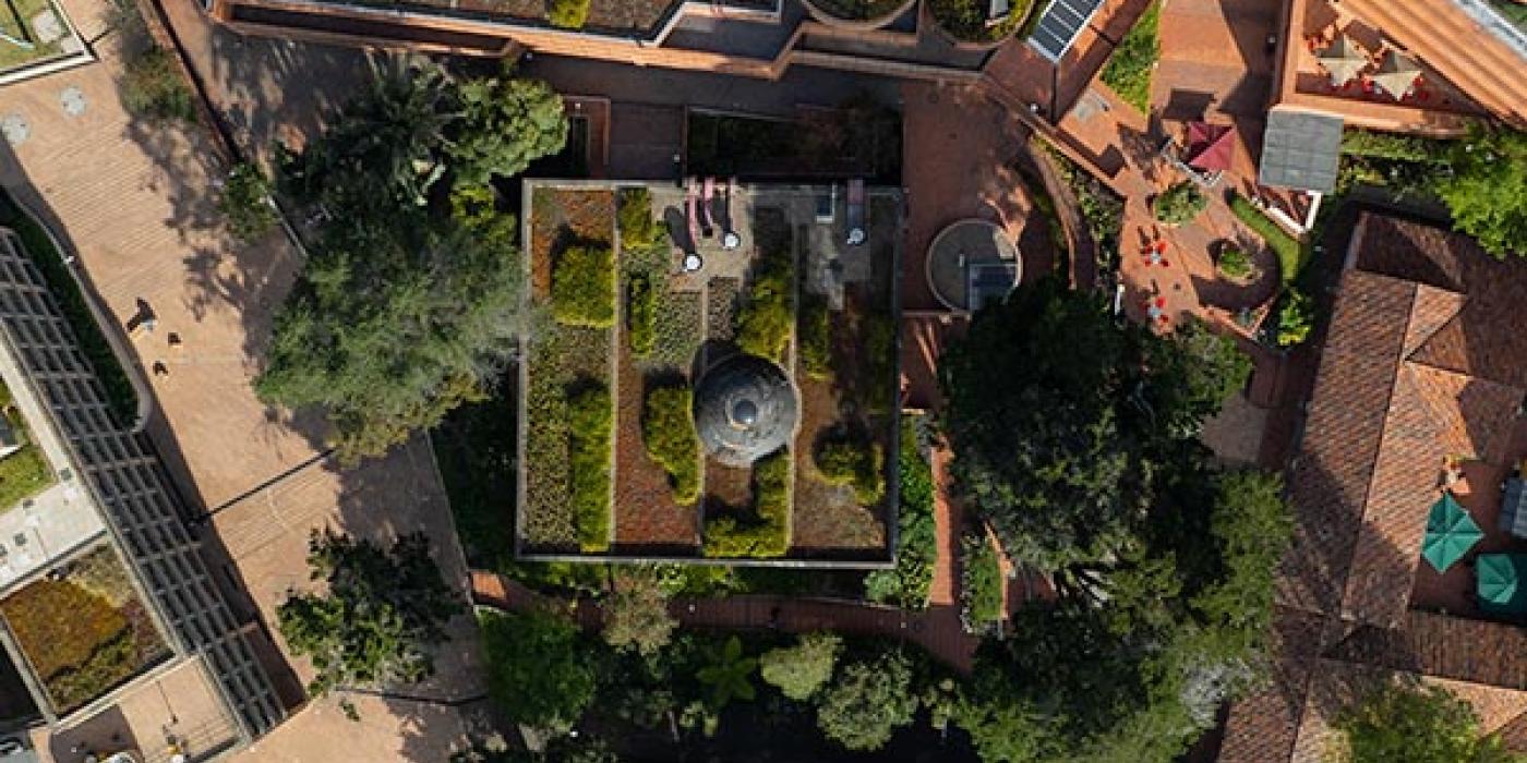 Campus verde de la Universidad de los Andes