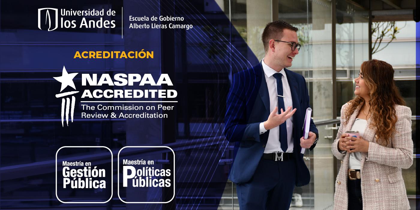 Imagen de la acreditación NASPAA