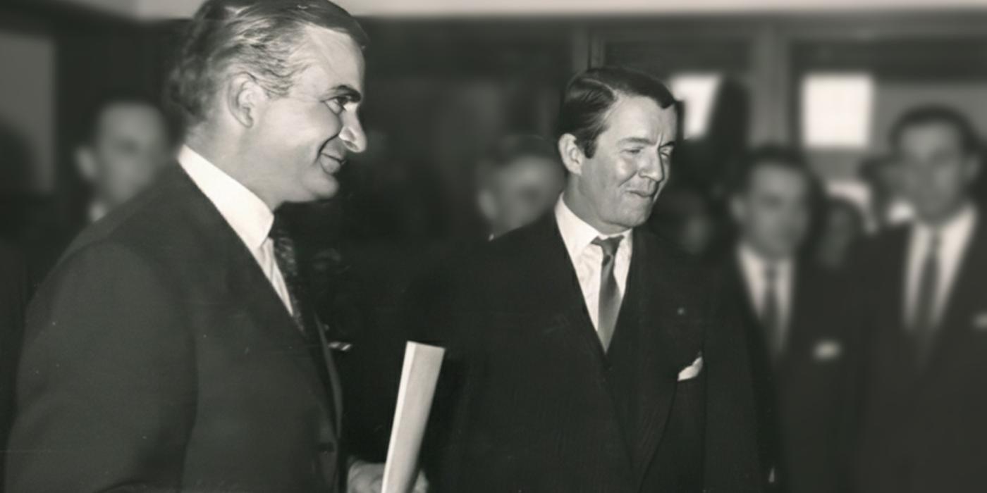 Francisco Pizano y Mario Laserna