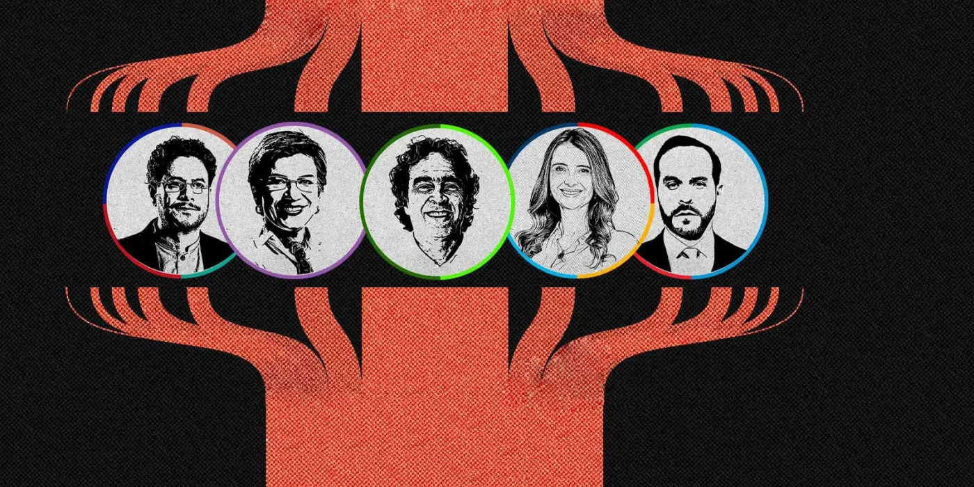 Candidatos presidenciales Colombia 2026