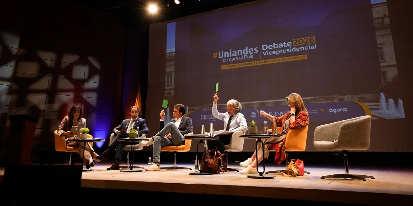 Debate con candidatos a la Vicepresidencia de Colombia