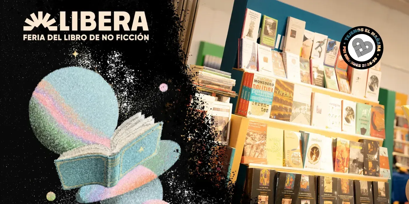 logo y librería Feria LIBERA 2026 no ficción