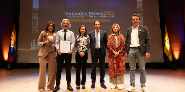 Debate con candidatos a la Vicepresidencia de Colombia