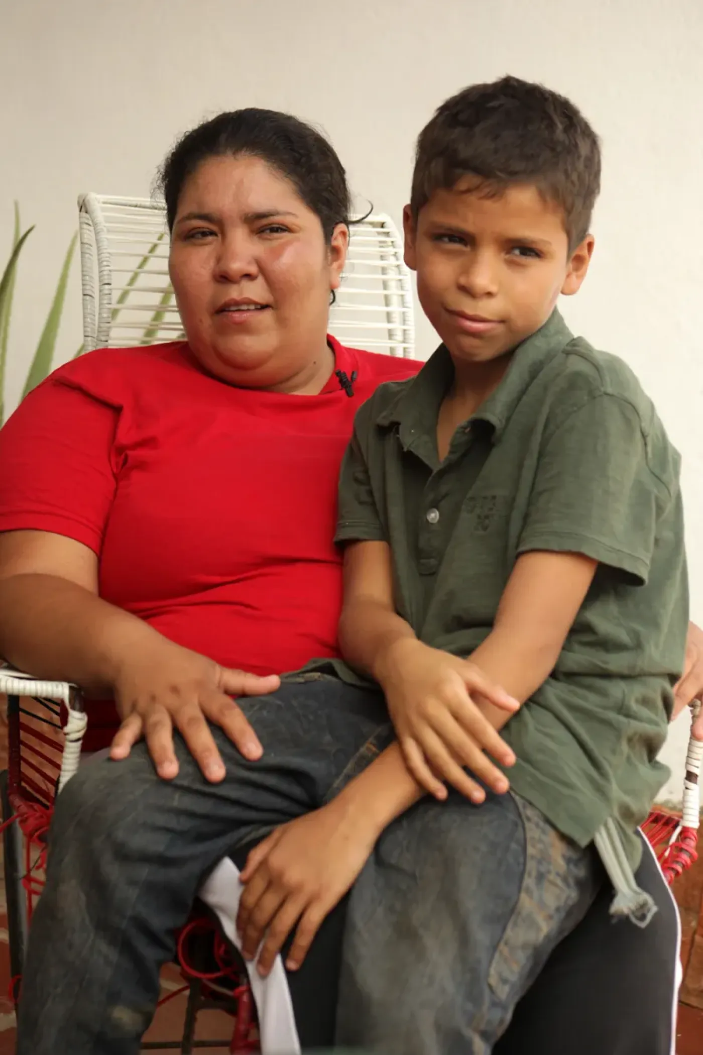 Donny y su mamá