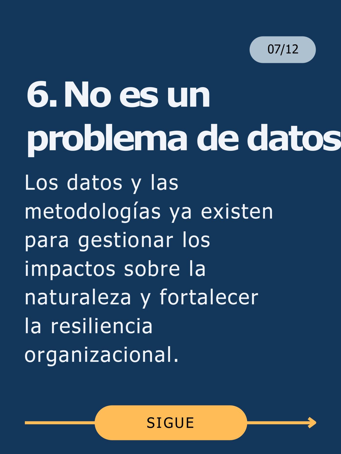Problema de datos