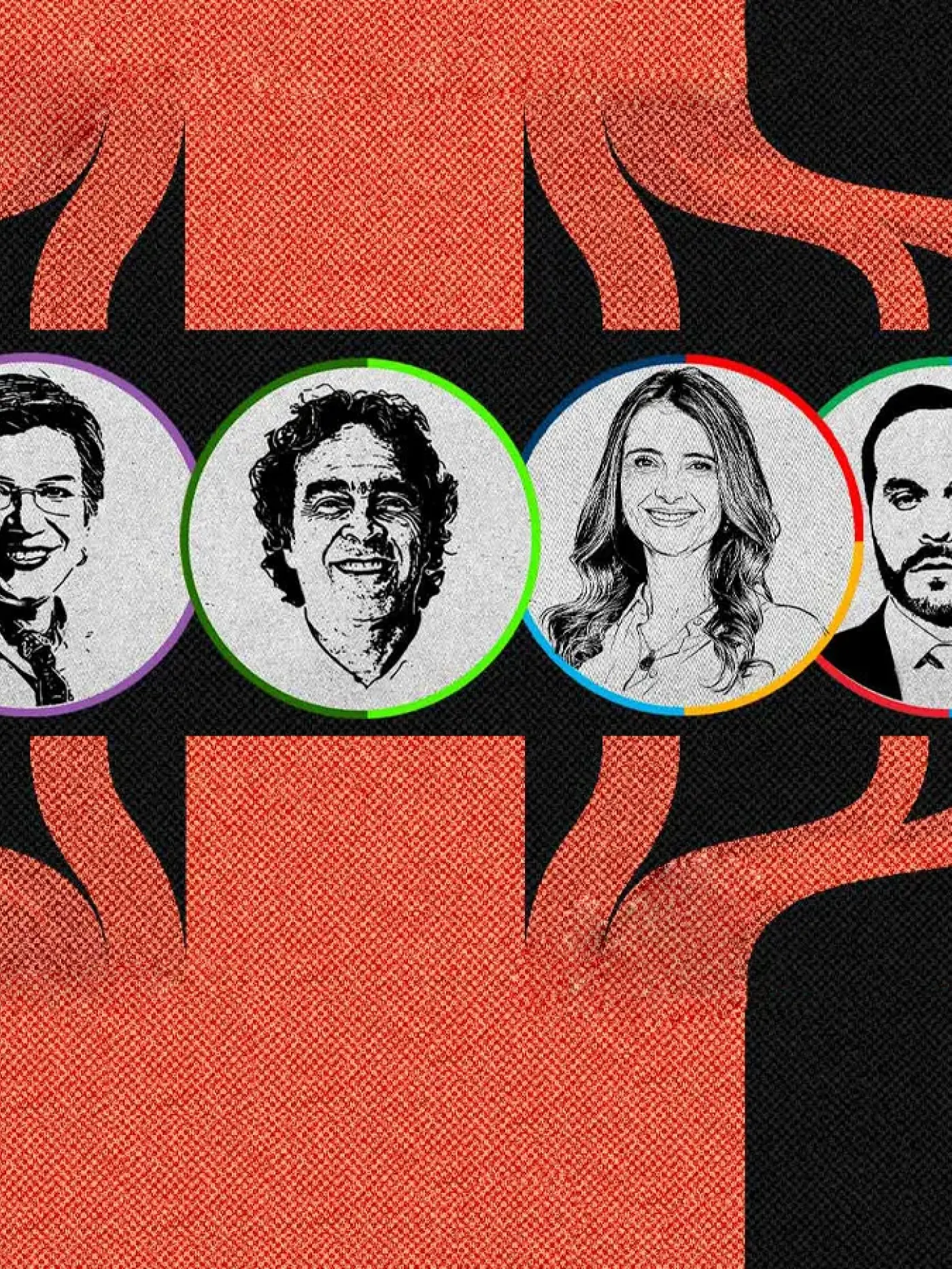 Candidatos presidenciales Colombia 2026