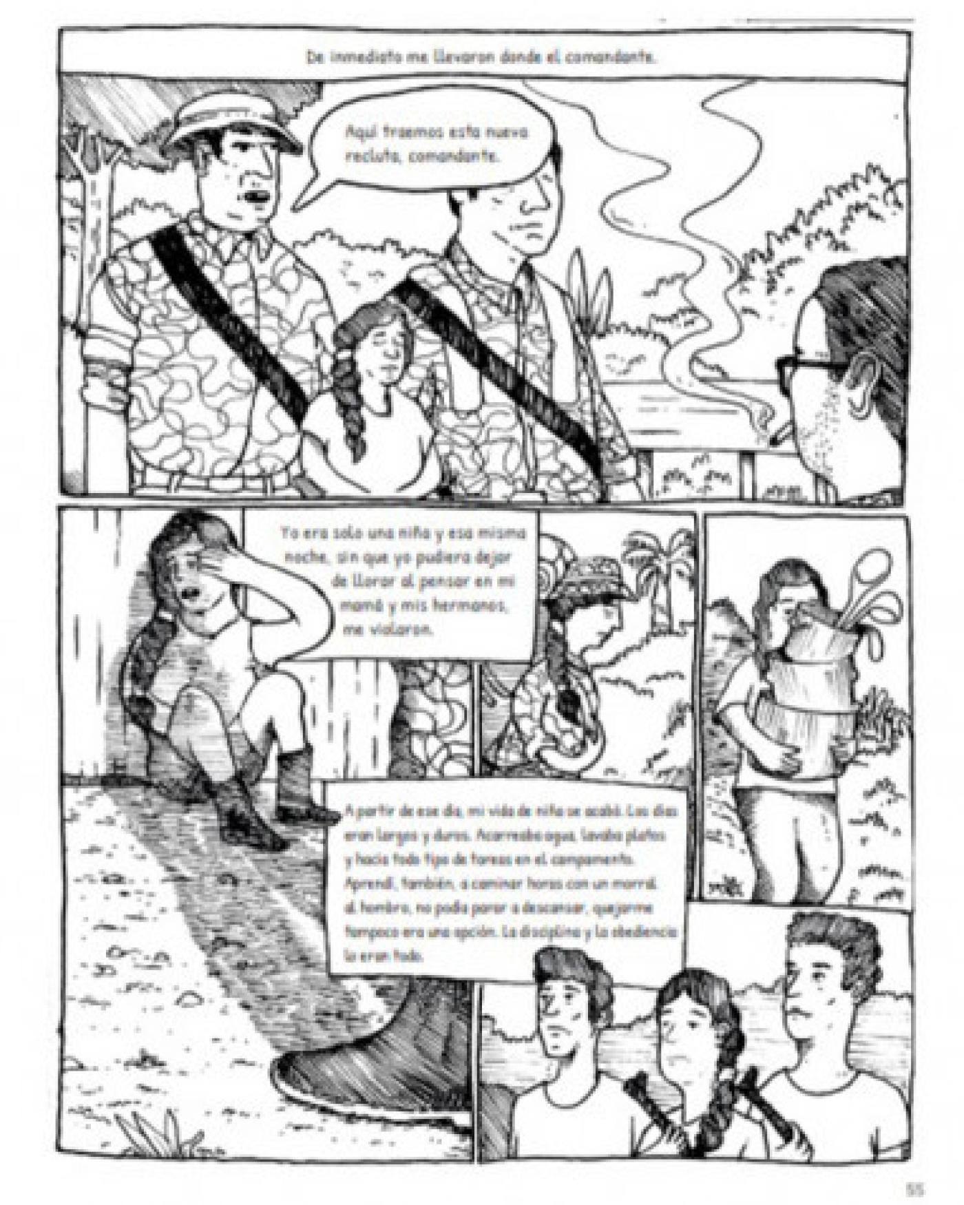 Novela gráfica 'Mi cuerpo dice la verdad'
