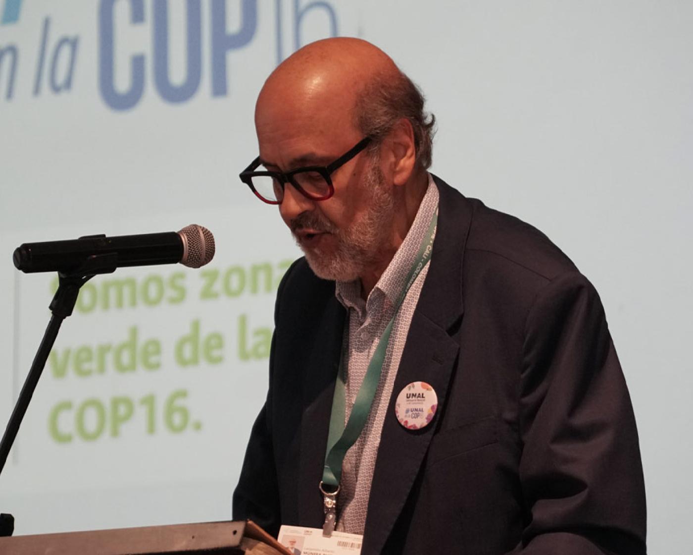 Leopoldo Múnera Rector de la Universidad Nacional