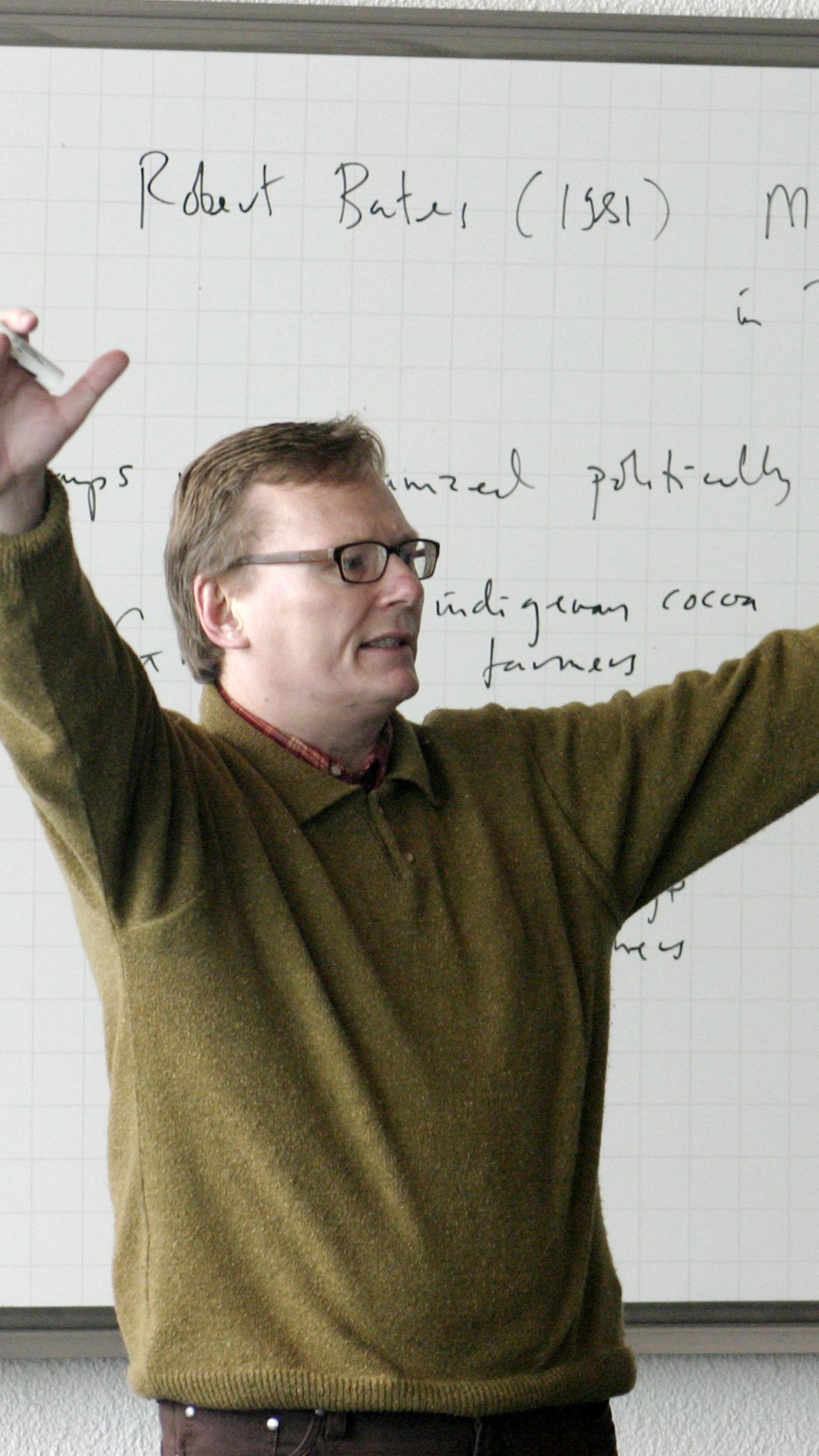 James Robinson en Uniandes