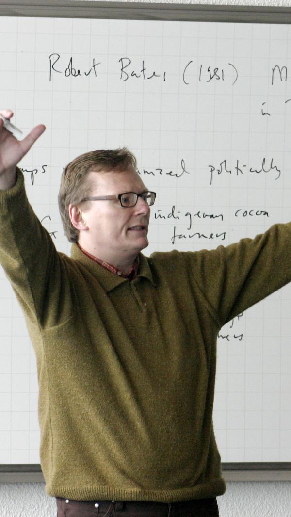 James Robinson en Uniandes